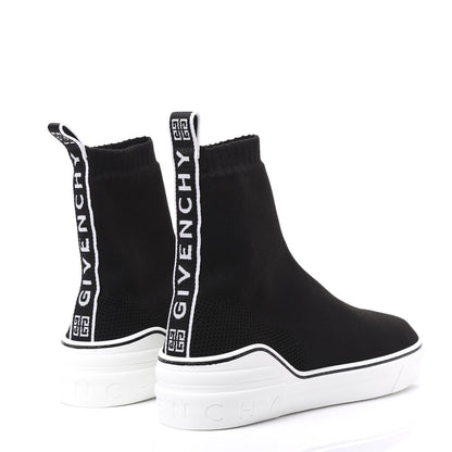 Givenchy Technical Canvas Knit Mens George V Sock Sneakers 42 Black 4 of 8