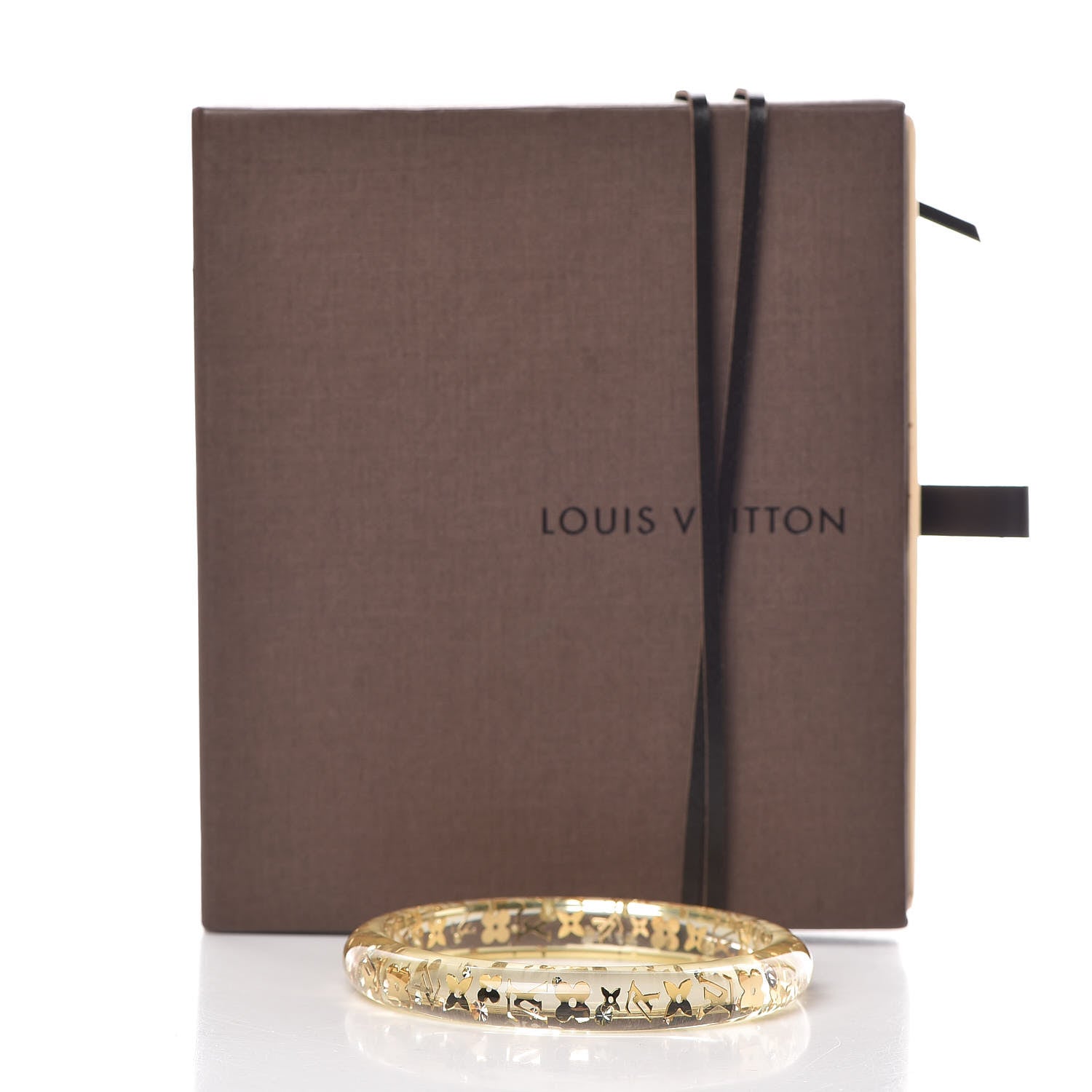 Louis Vuitton Resin Swarovski Medium Inclusion Bracelet PM Transparent 4 of 4