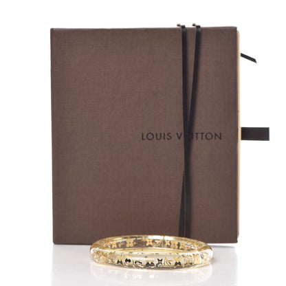 Louis Vuitton Resin Swarovski Medium Inclusion Bracelet PM Transparent 4 of 4