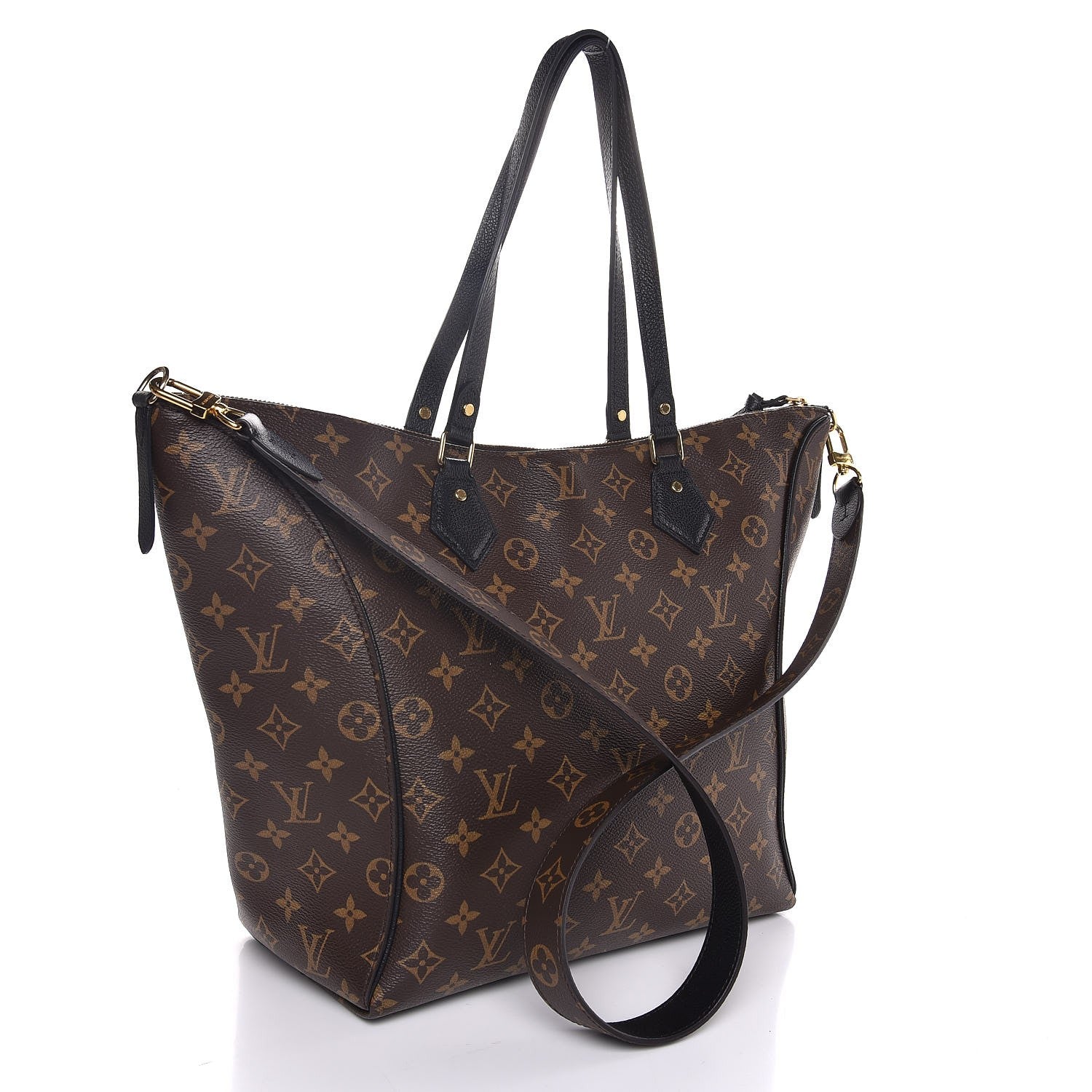Louis Vuitton Monogram Tournelle MM Black 4 of 8