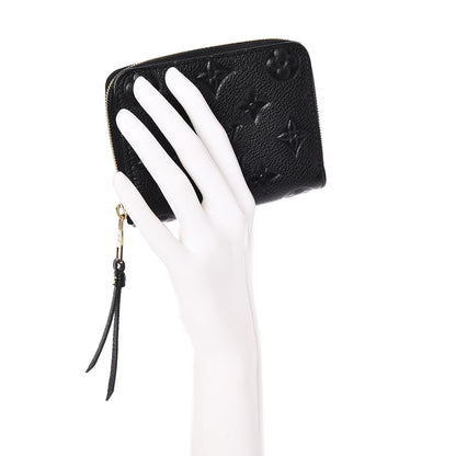 Louis Vuitton Empreinte Zippy Coin Purse Black 2 of 8