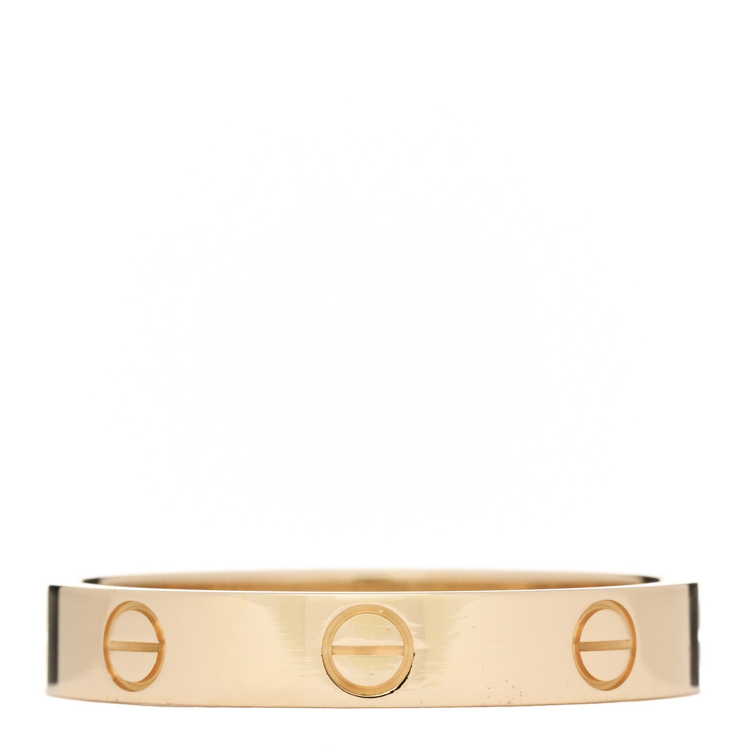 Cartier 18K Yellow Gold 3.5mm LOVE Wedding Band Ring 59 8.75 3 of 5