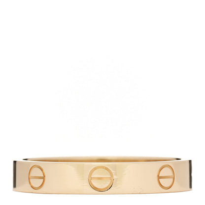 Cartier 18K Yellow Gold 3.5mm LOVE Wedding Band Ring 59 8.75 3 of 5