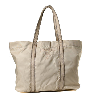 Prada Tessuto Nylon Logo Tote Lino 1 of 17