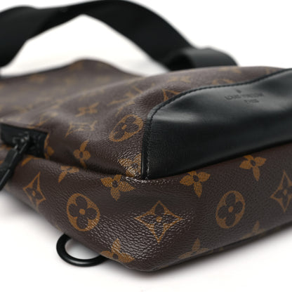 Louis Vuitton Monogram Macassar Avenue Sling Bag 8 of 9
