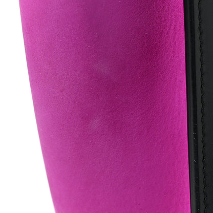 Celine Baby Grained Calfskin Nubuck Nano Tri-Color Luggage Fuchsia 22 of 26