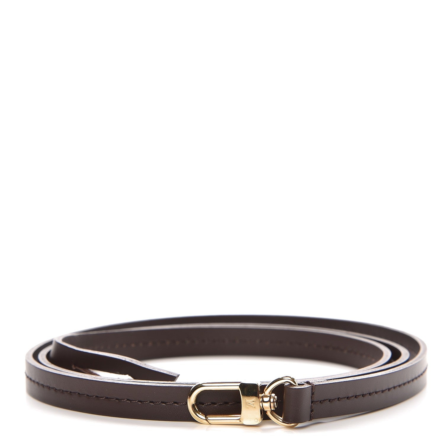 Louis Vuitton Calfskin 12mm Favorite Long Strap Brown 1 of 2