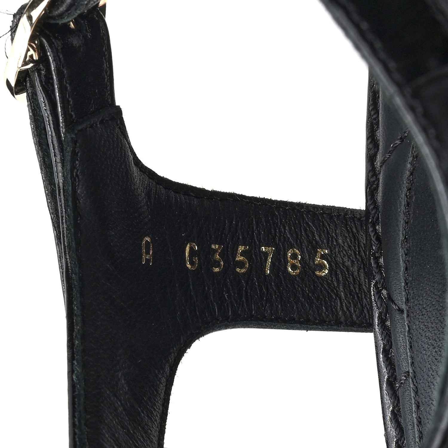 Chanel Calfskin Medallion CC Thong Sandals 36.5 Black 8 of 9