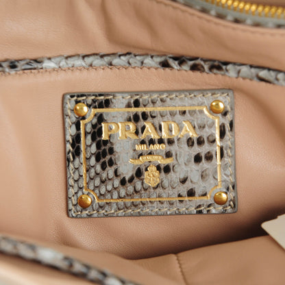 Prada Shiny Python Tote Astro 7 of 10