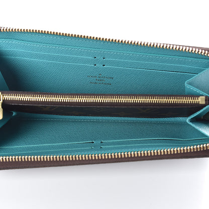 Louis Vuitton Monogram Clemence Wallet Turquoise 5 of 6