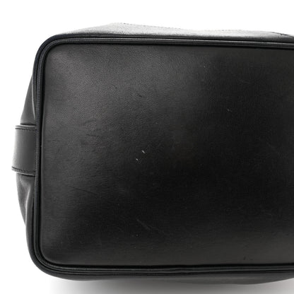 Chanel Lambskin CC Drawstring Bag Black 12 of 14