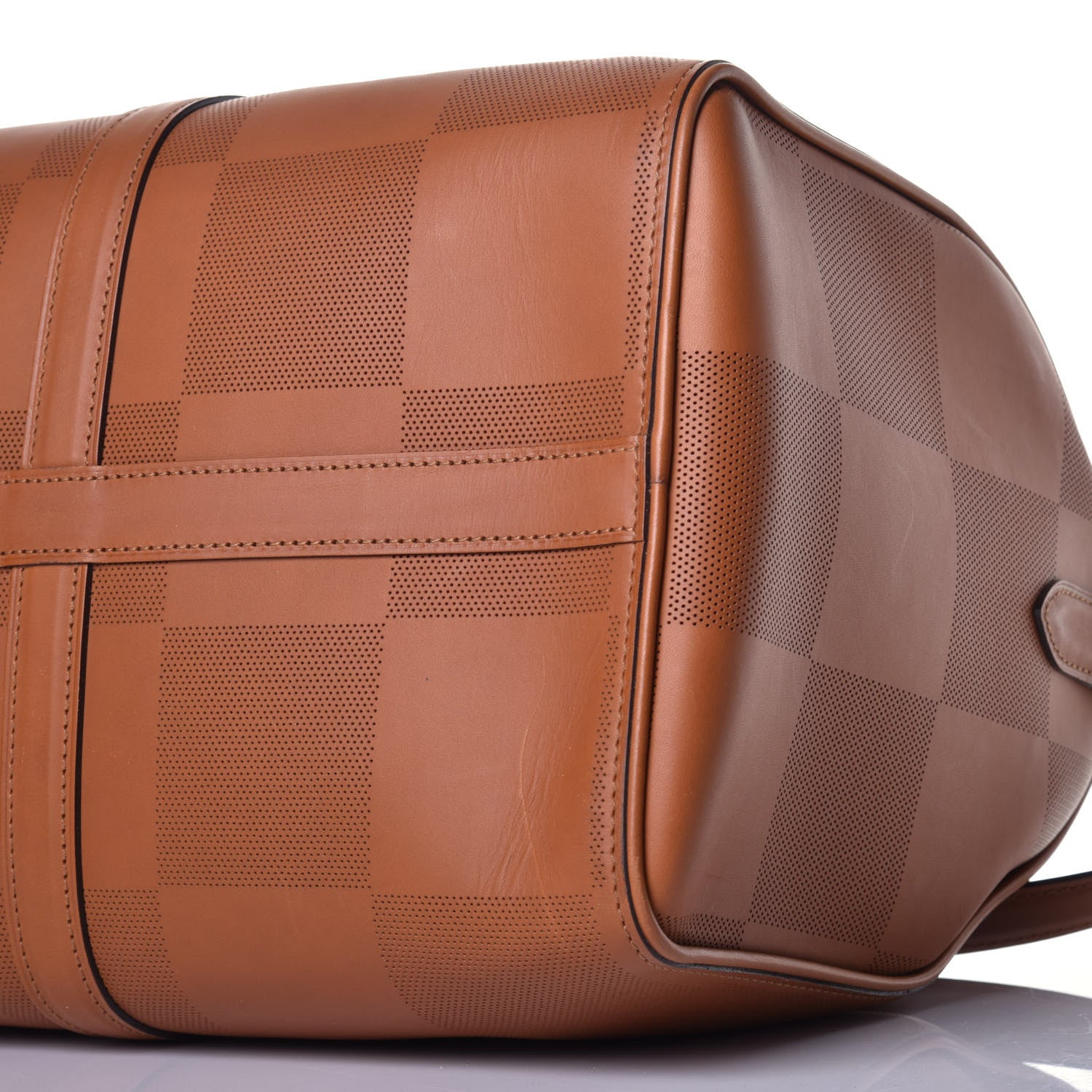 Louis Vuitton Nomade Grand Damier Keepall Bandouliere 45 Cognac 7 of 9