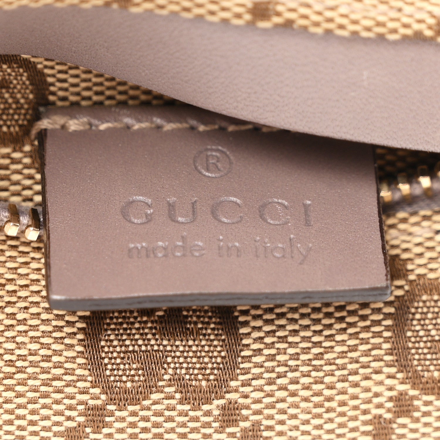 Gucci GG Monogram Web Double Pocket Belt Bag Purple 5 of 10