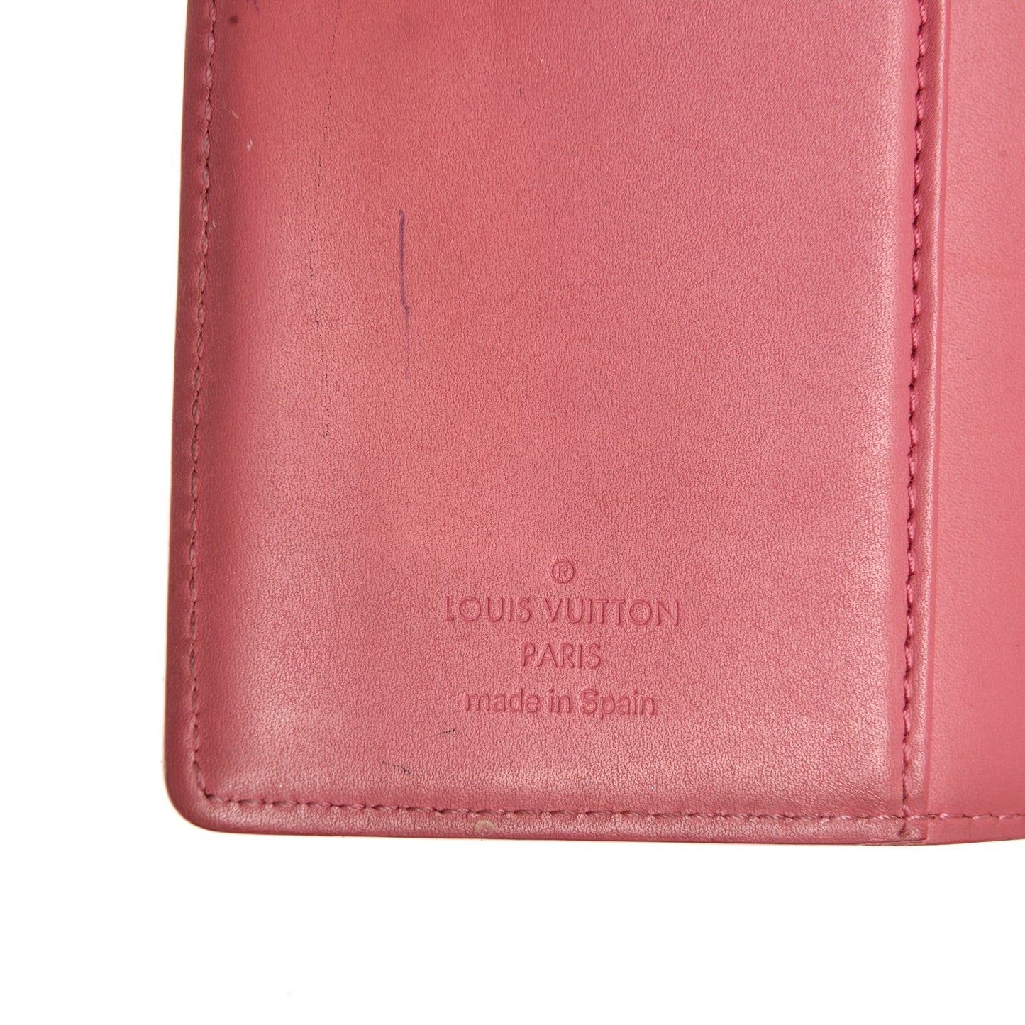 Vernis Small Ring Agenda Cover Framboise