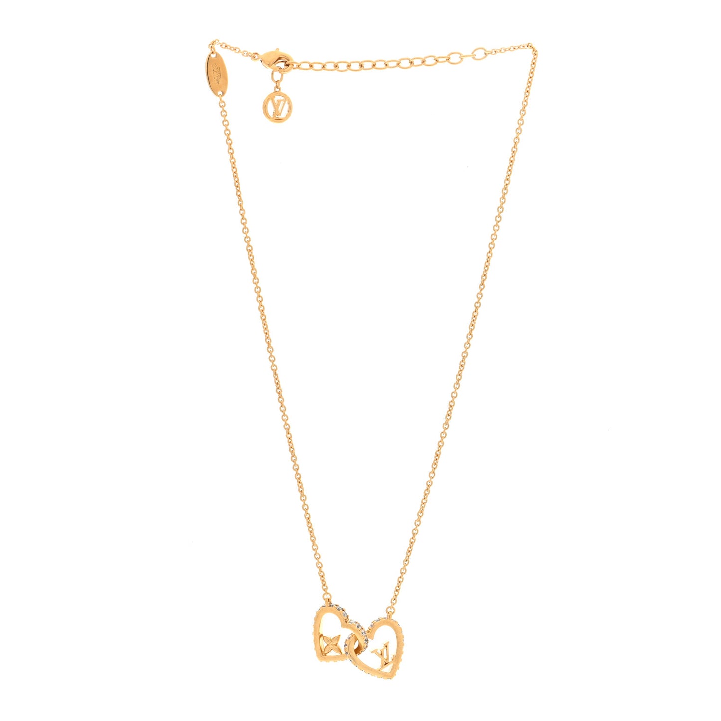 My LV Love Heart Necklace
