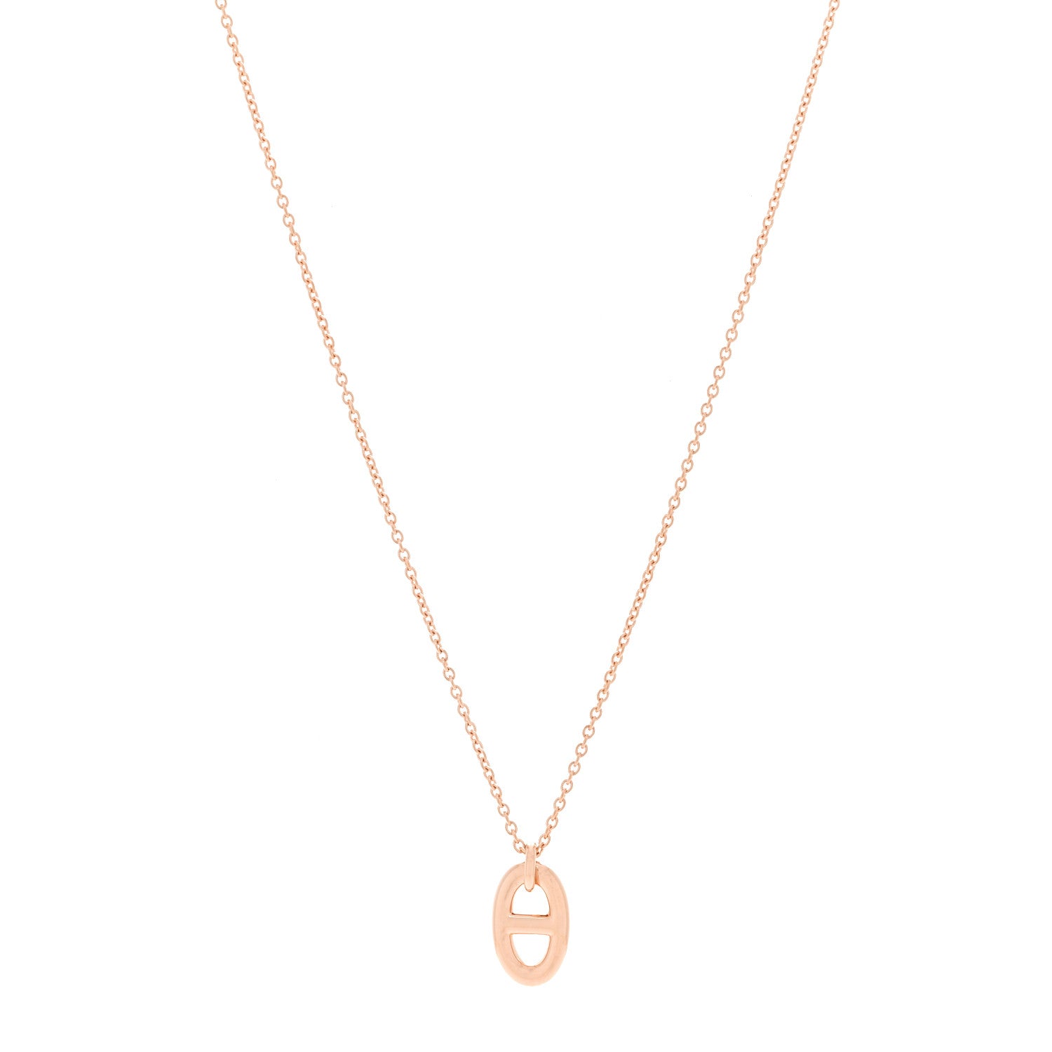 Hermes 18K Rose Gold PM Farandole Pendant Necklace 1 of 6