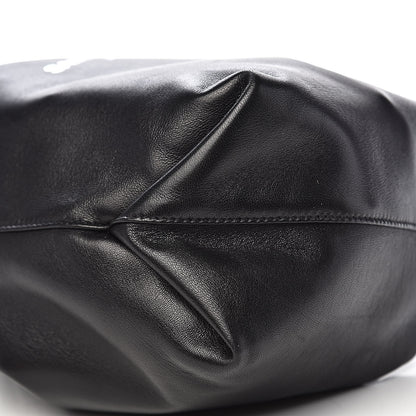 Saint Laurent Lambskin Small Teddy Bucket Bag Black 9 of 11