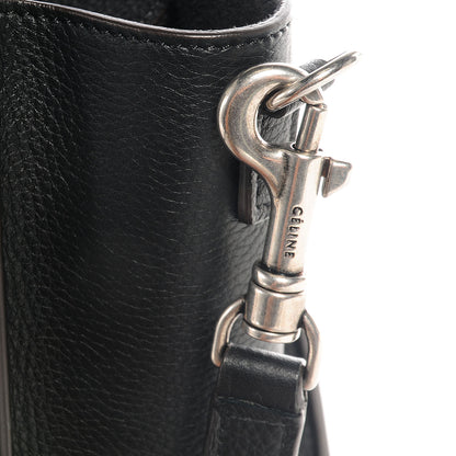 Celine Drummed Leather Nano Luggage Black 10 of 10