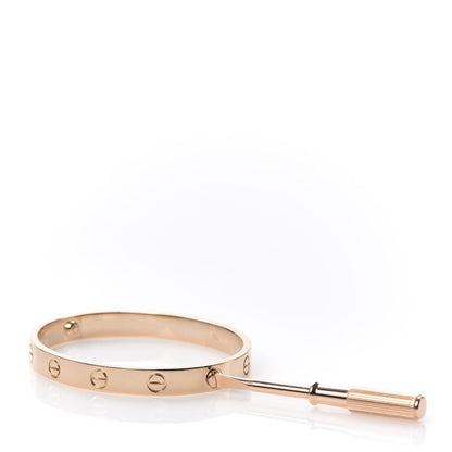 Cartier 18K Pink Gold LOVE Bracelet 16 4 of 6