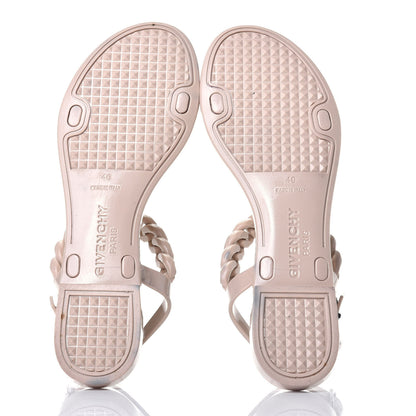 Givenchy Jelly Chain Nea Sandal Flats 40 Nude 5 of 8