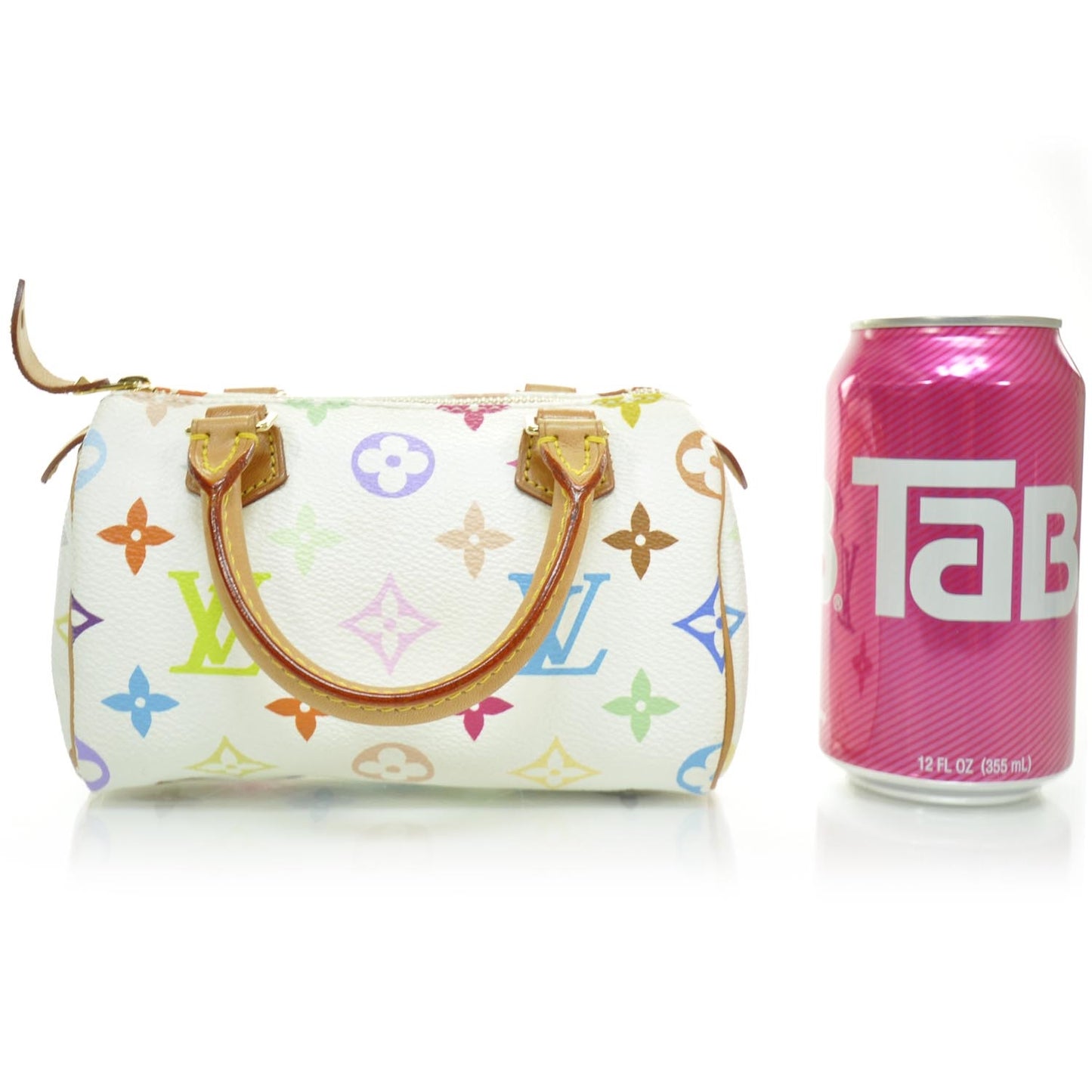 Monogram Multicolor Mini Sac HL Speedy White