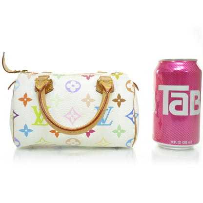 Louis Vuitton Monogram Multicolor Mini Sac HL Speedy White 2 of 8