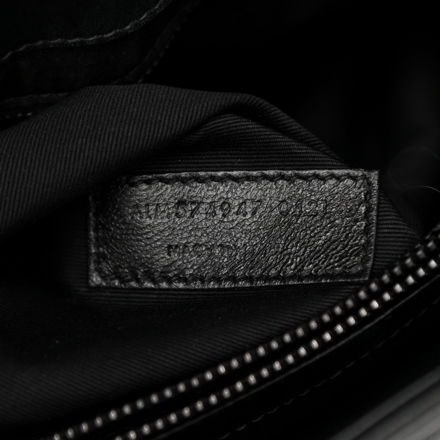 Saint Laurent Calfskin Y Quilted Monogram Monochrome Large Loulou Chain Satchel Black 7 of 10