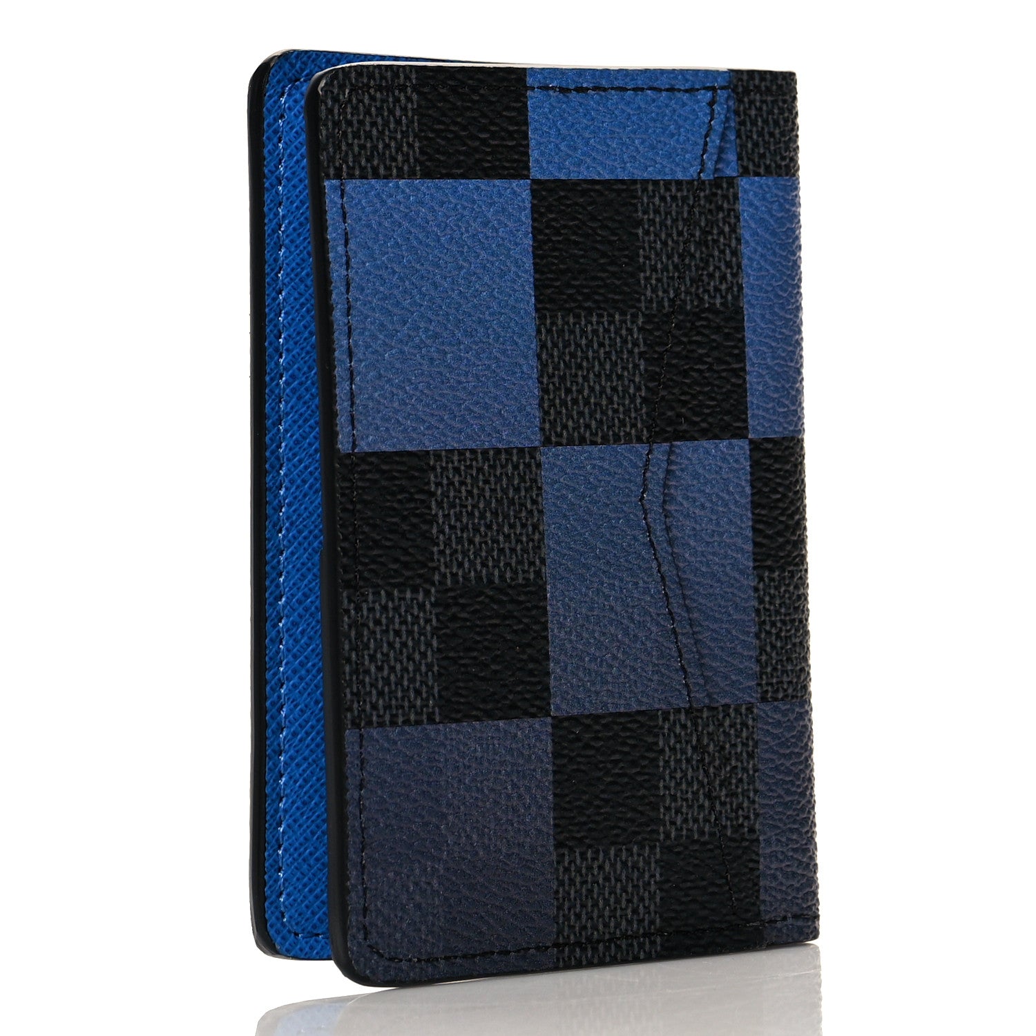 Louis Vuitton Damier Graphite Giant Pocket Organizer Blue 3 of 7