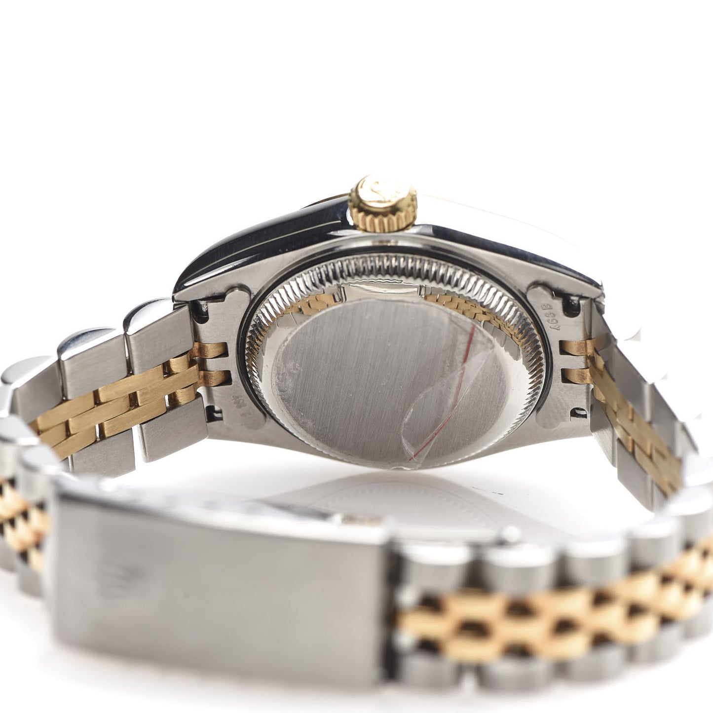 Stainless Steel 18K Yellow Gold Diamond 26mm Oyster Perpetual Datejust Watch Silver Jubilee 69173