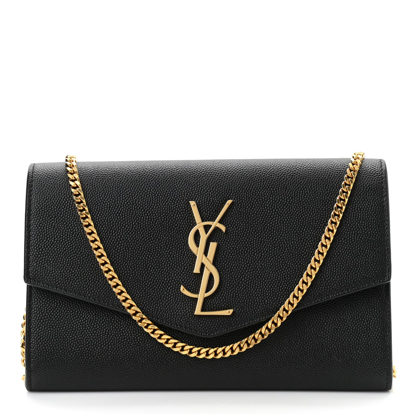 Grain De Poudre Uptown Chain Wallet Black