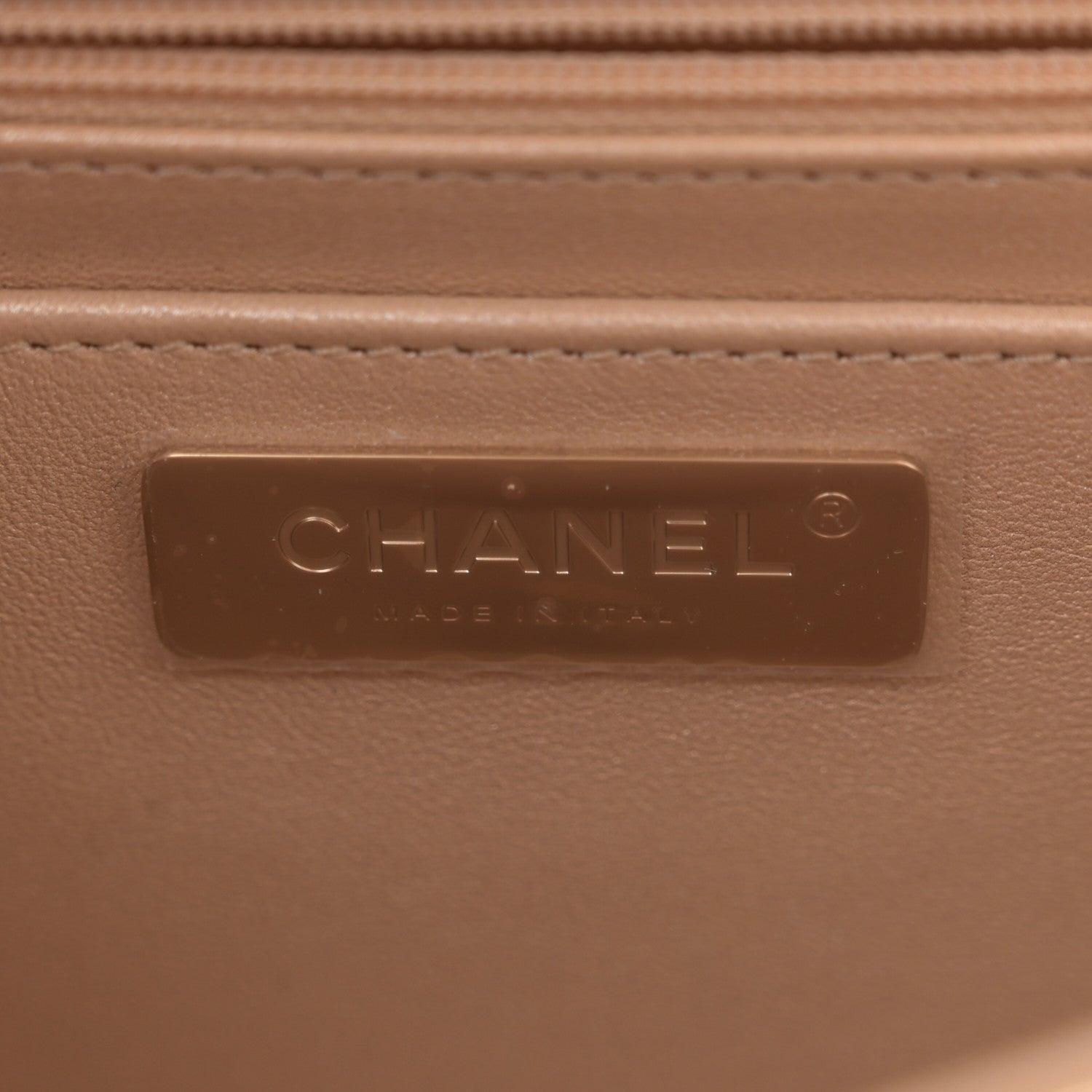 Chanel Mirror Calfskin Metallic Calfskin Quilted Hollywood Boulevard Backpack With Coin Purse Gold 7 of 12