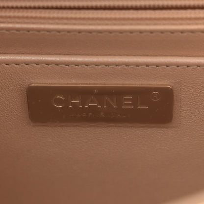 Chanel Mirror Calfskin Metallic Calfskin Quilted Hollywood Boulevard Backpack With Coin Purse Gold 7 of 12