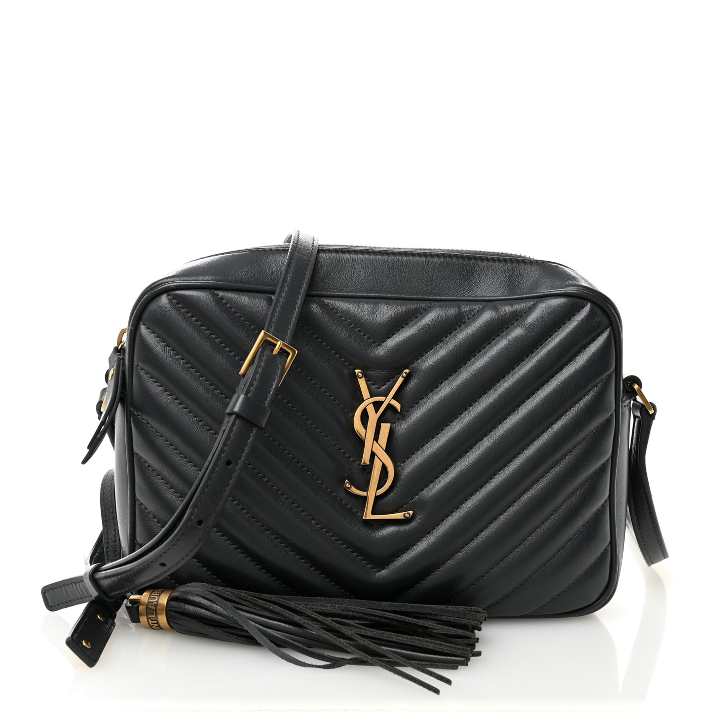 Calfskin Matelasse Monogram Lou Camera Bag Smog
