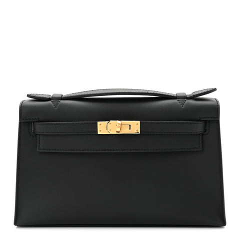 Swift Kelly Pochette Clutch Black