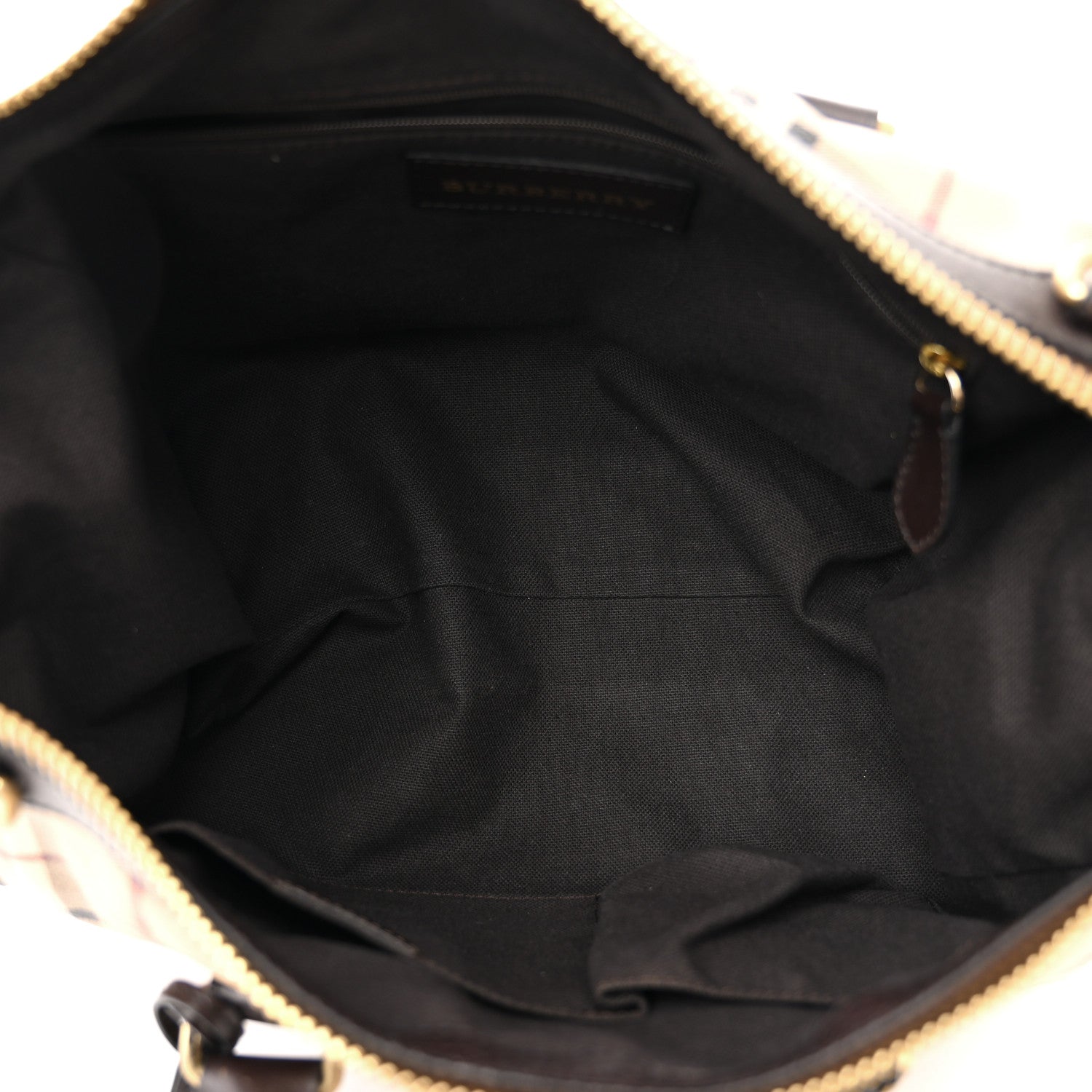 Burberry Haymarket Check Small Gladstone Chocolate 5 of 18