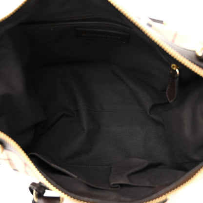 Burberry Haymarket Check Small Gladstone Chocolate 5 of 18