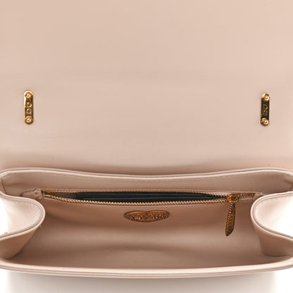Dolce & Gabbana Calfskin Medium Devotion Crossbody Bag Cipria 5 of 10