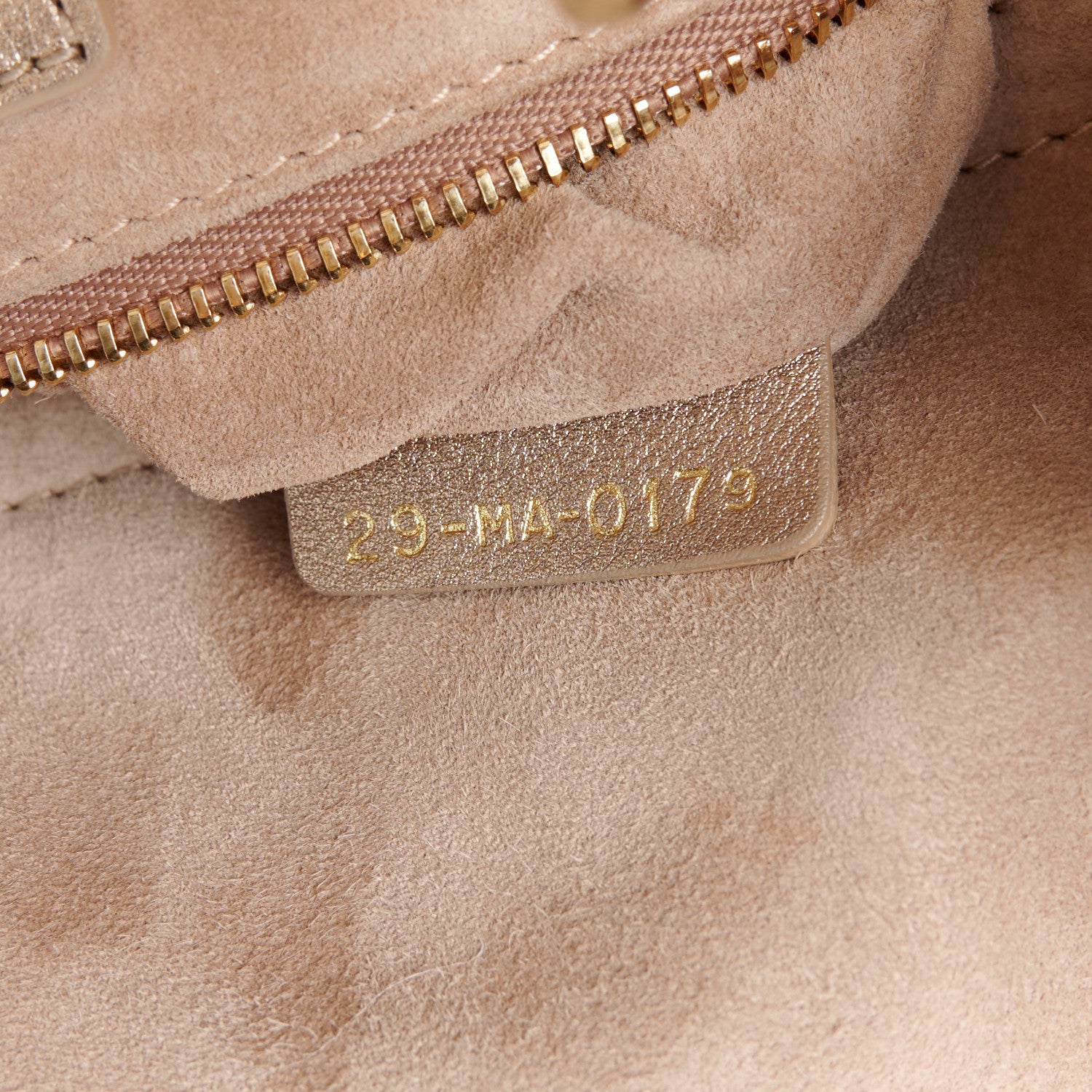 Christian Dior Metallic Lambskin Cannage Small My ABCDior Lady Dior Gold 7 of 10