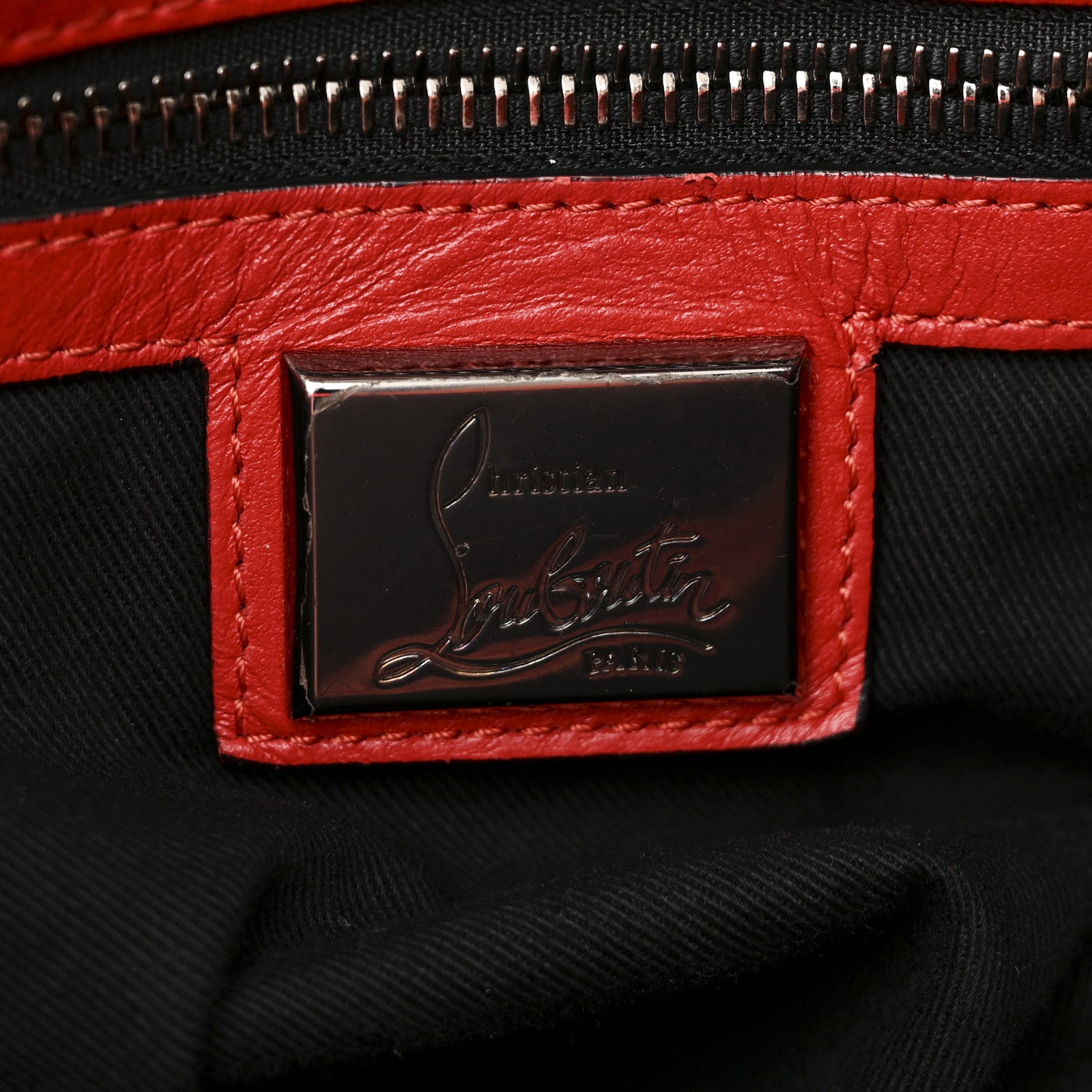Christian Louboutin Calfskin Ecusson Explorafunk Backpack Green 6 of 10