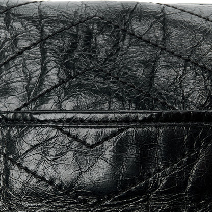 Saint Laurent Crinkled Calfskin Matelasse Monogram Medium Niki Chain Satchel Black 15 of 15
