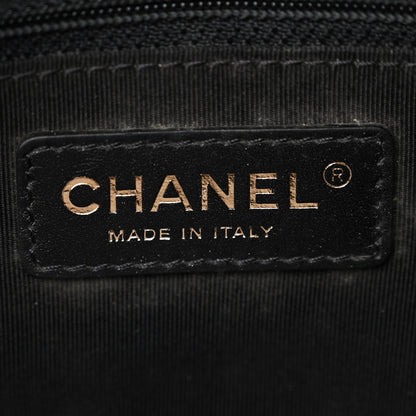 Chanel Sheepskin Chevron Quilted Vintage Mademoiselle Flap Black 6 of 11