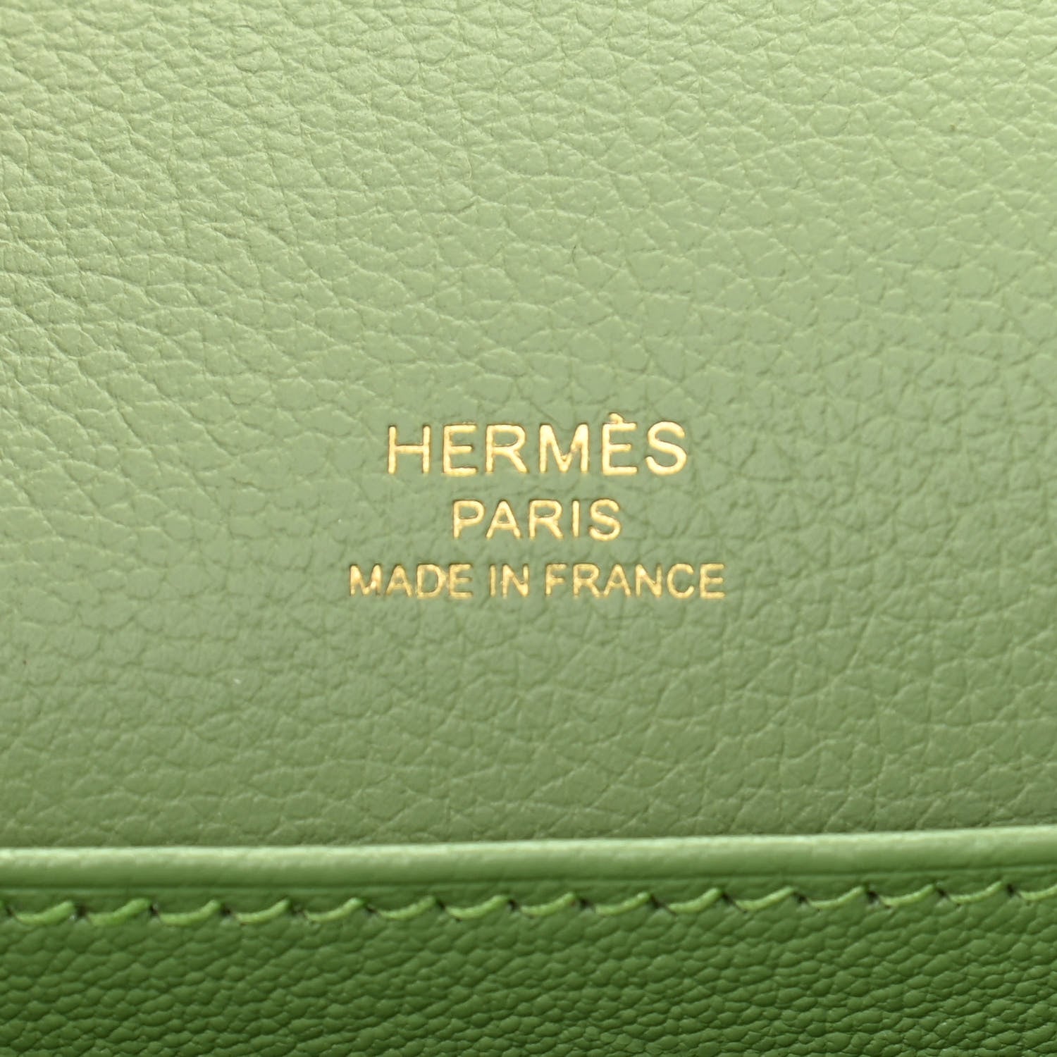 Hermes Evercolor Mini Sac Roulis Vert Criquet 6 of 13