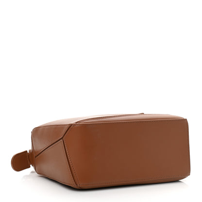 Loewe Satin Calfskin Small Puzzle Bag Pecan 4 of 8