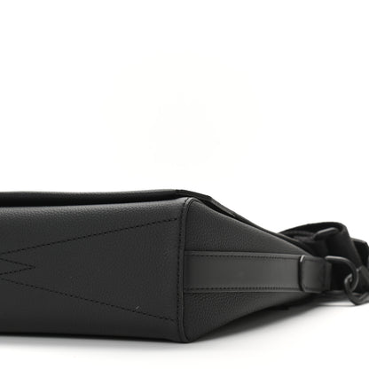 Louis Vuitton Calfskin Aerogram Messenger Black 9 of 9