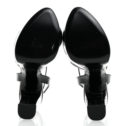 Saint Laurent Patent Jodie 95 Platform Sandals 41 Black 5 of 9