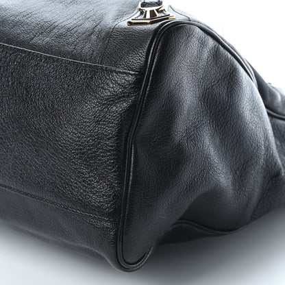 Balenciaga Chevre Gold Metallic Edge Hardware Velo Black 9 of 9