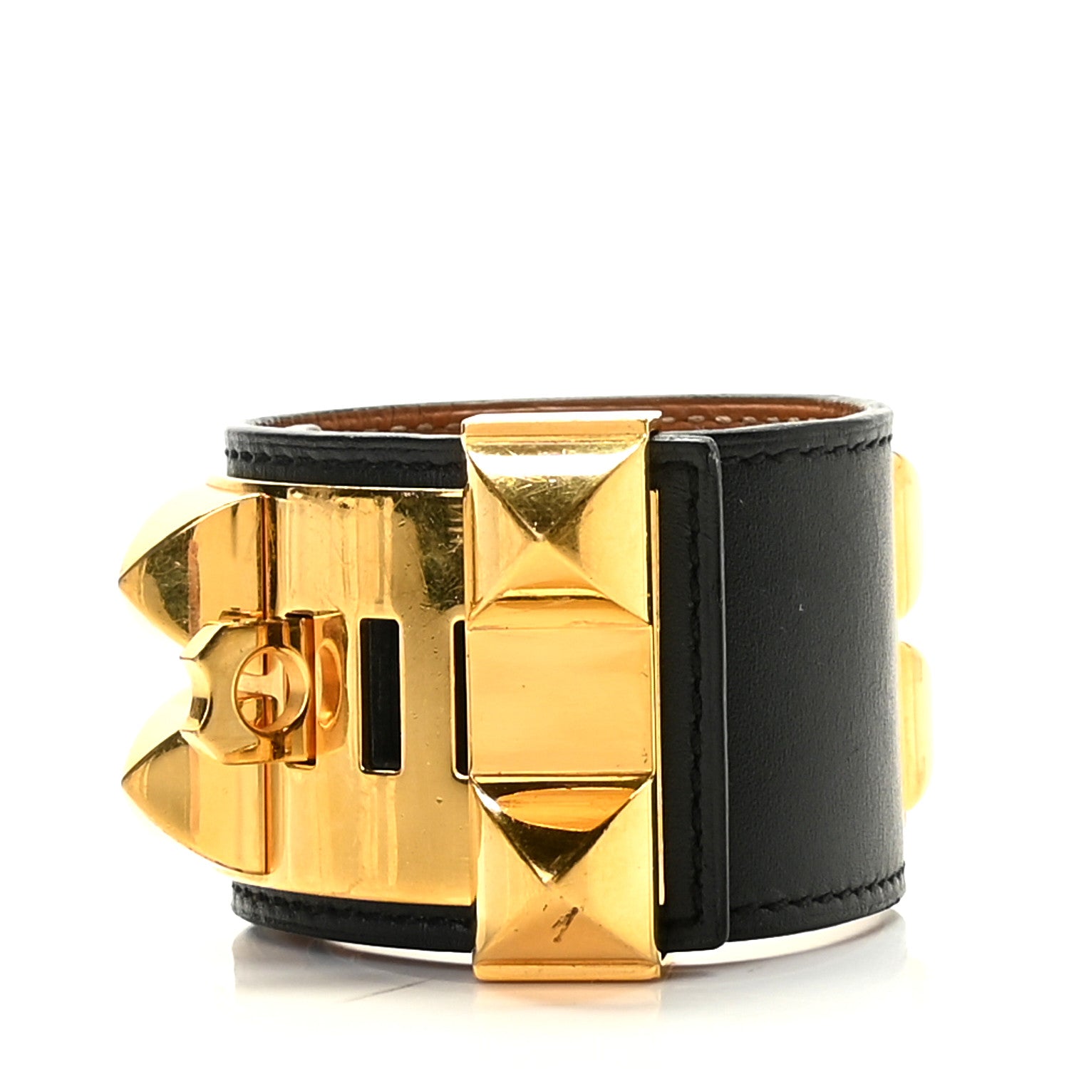 Hermes Box Collier de Chien CDC Bracelet S Black 2 of 5