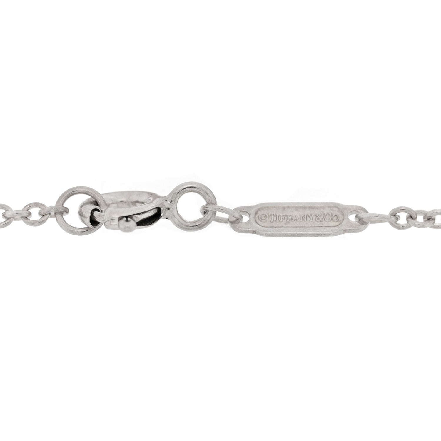 Tiffany Sterling Silver Rubedo 1837 Interlocking Bracelet 3 of 3