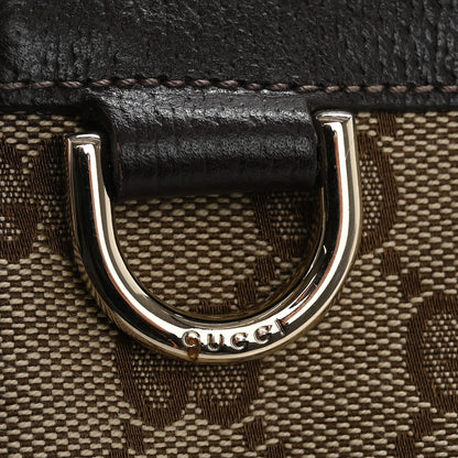 Gucci Monogram D Ring Cosmetic Case Brown 11 of 12