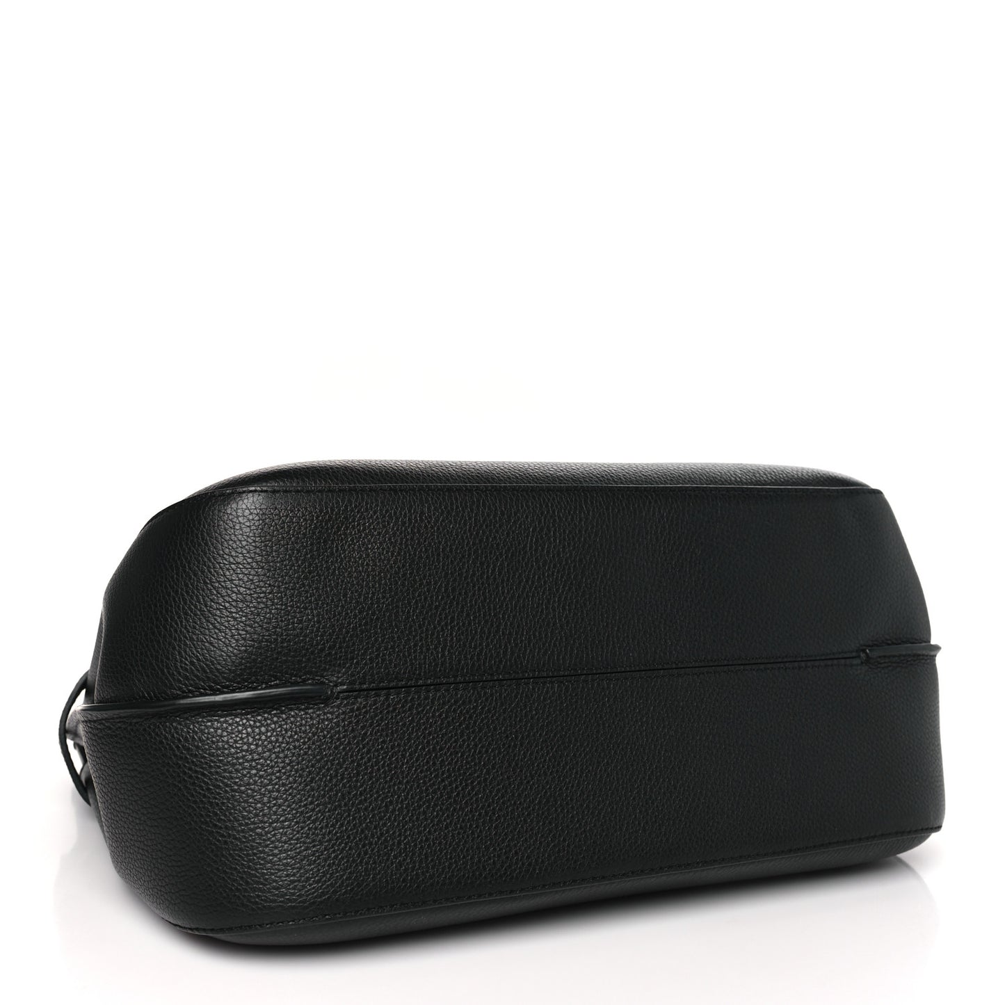 Grain Calfskin Amberley Satchel Black